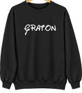 Graton, California Hometown Crewneck — Black