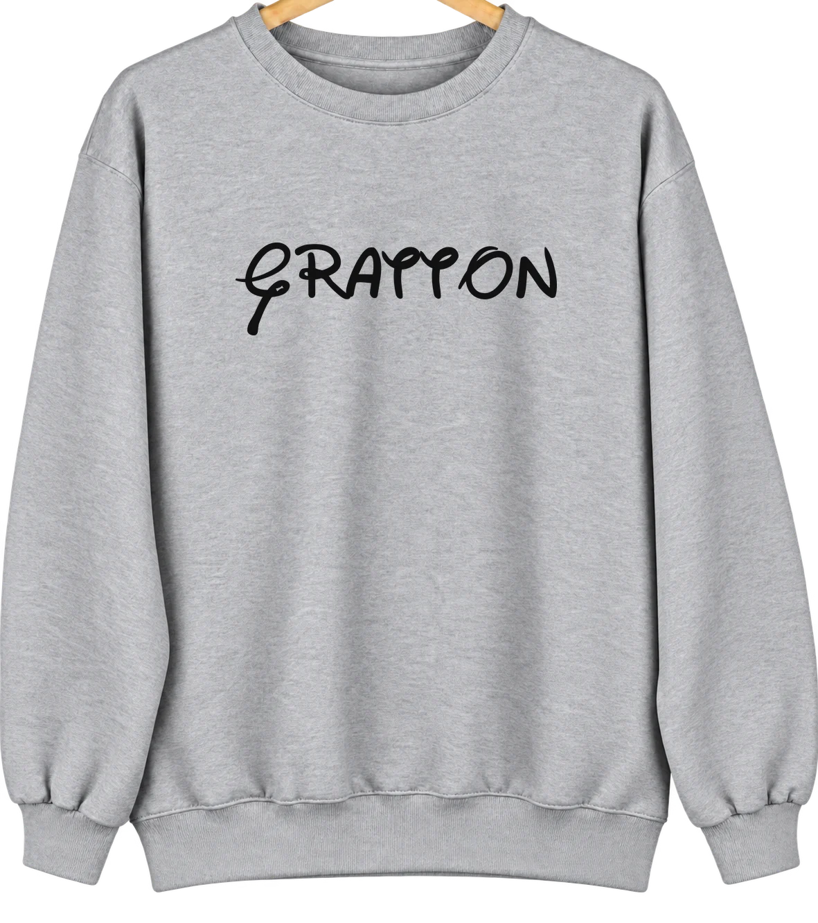 Gratton, Virginia Hometown Crewneck — Sport Grey