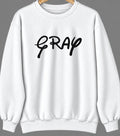 Gray, Iowa Hometown Crewneck — White