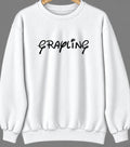 Grayling, Michigan Hometown Crewneck — White