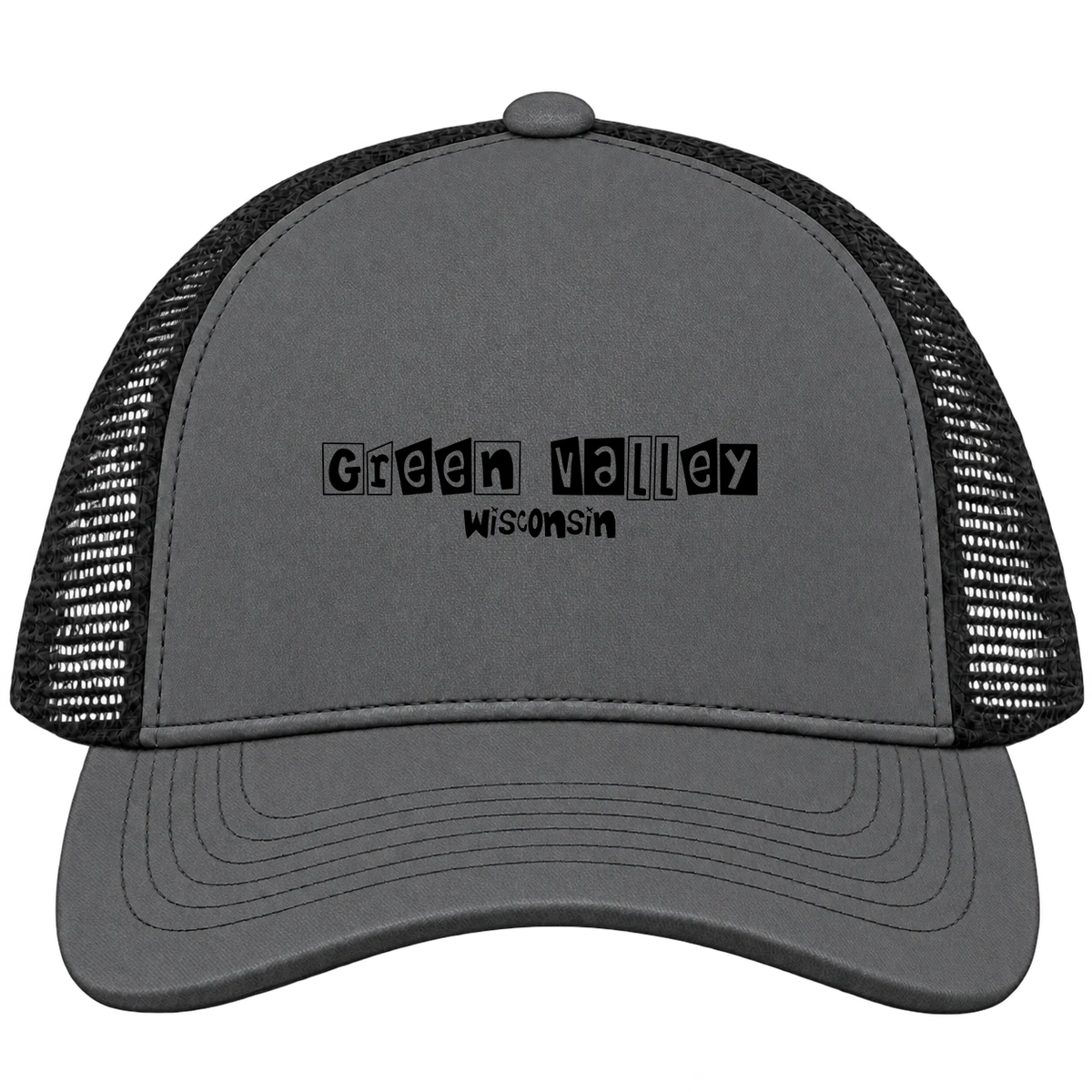 Green Valley, Wisconsin Hometown Trucker Cap