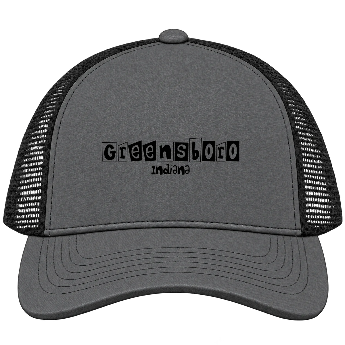 Greensboro, Indiana Hometown Trucker Cap
