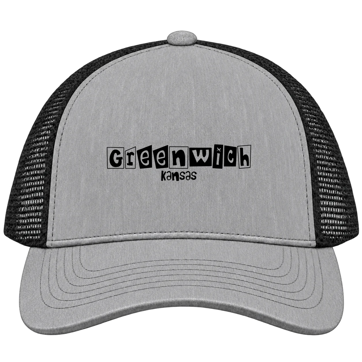 Greenwich, Kansas Hometown Trucker Cap