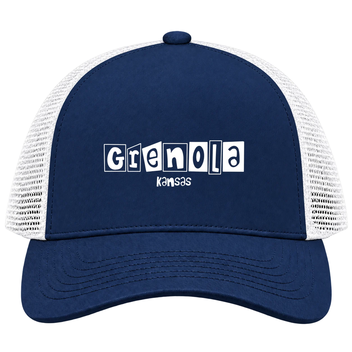 Grenola, Kansas Hometown Trucker Cap