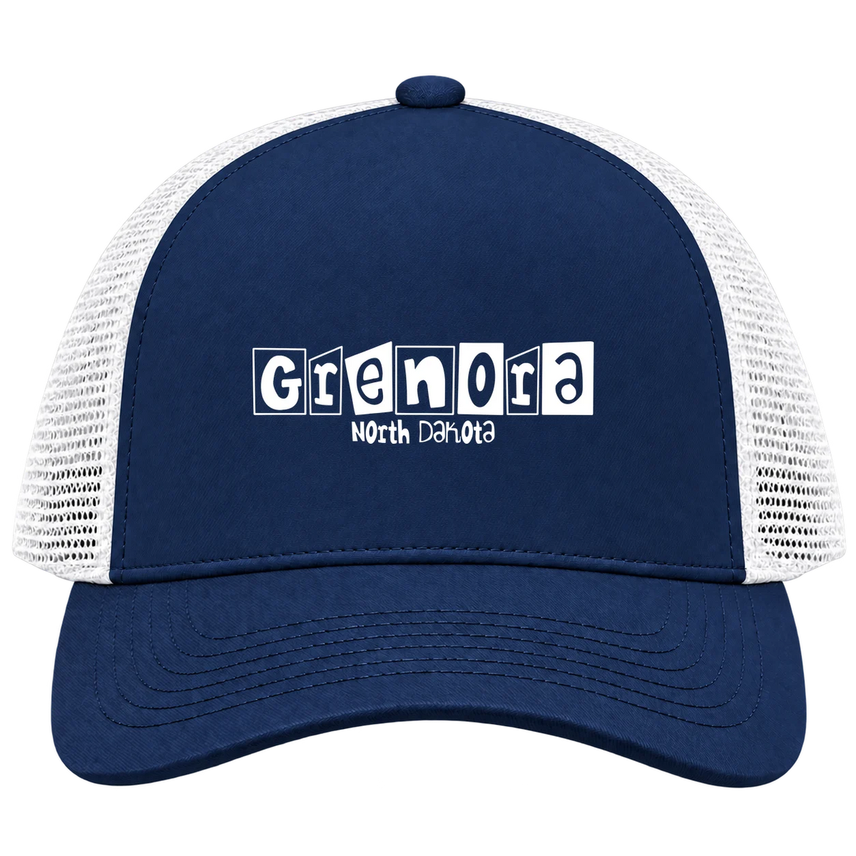 Grenora, North Dakota Hometown Trucker Cap