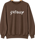 Gridley, California Hometown Crewneck — Brown