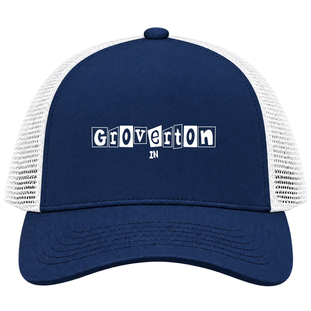 Groverton, IN Hometown Trucker Cap