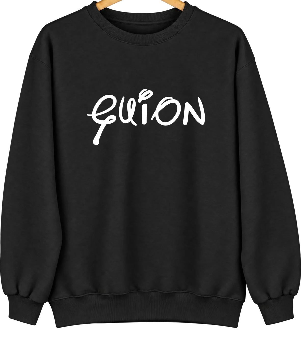 Guion, Arkansas Hometown Crewneck — Black