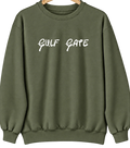 Gulf Gate, Florida Hometown Crewneck — Military Green