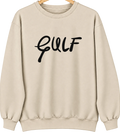 Gulf, North Carolina Hometown Crewneck — Sand