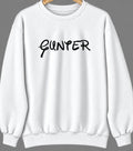 Gunter, Texas Hometown Crewneck — White