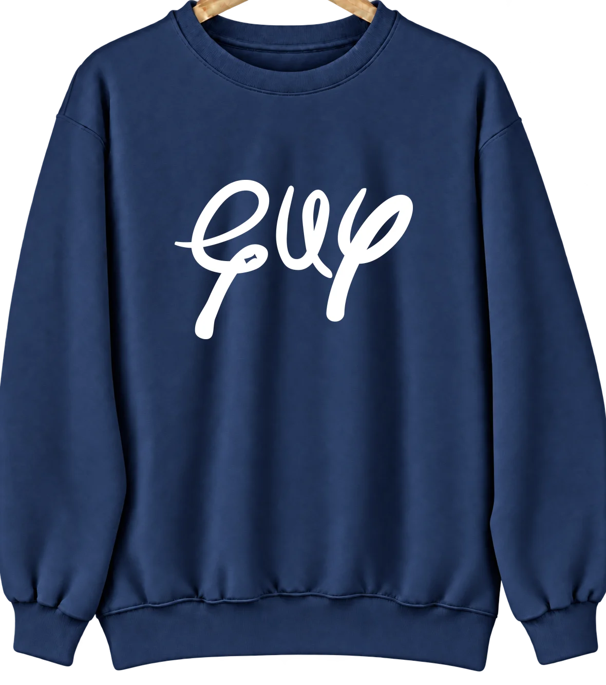 Guy, Arkansas Hometown Crewneck — Navy