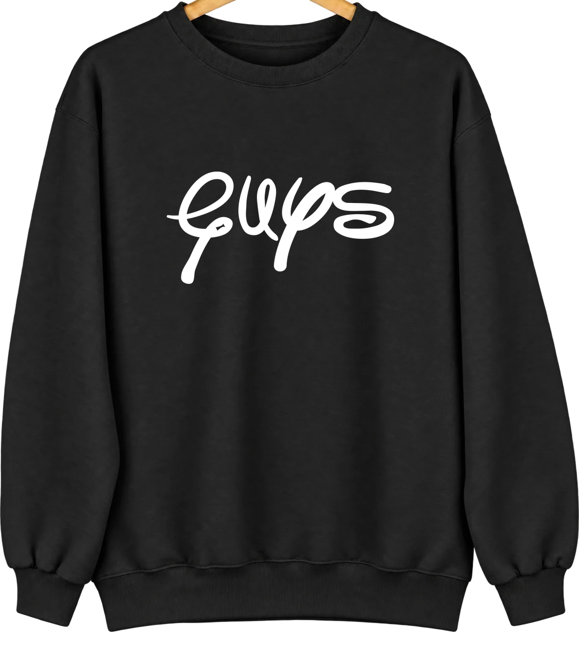 Guys, Tennessee Hometown Crewneck — Black