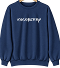 Hackberry, Louisiana Hometown Crewneck — Navy