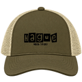 Hague, North Dakota Hometown Trucker Cap