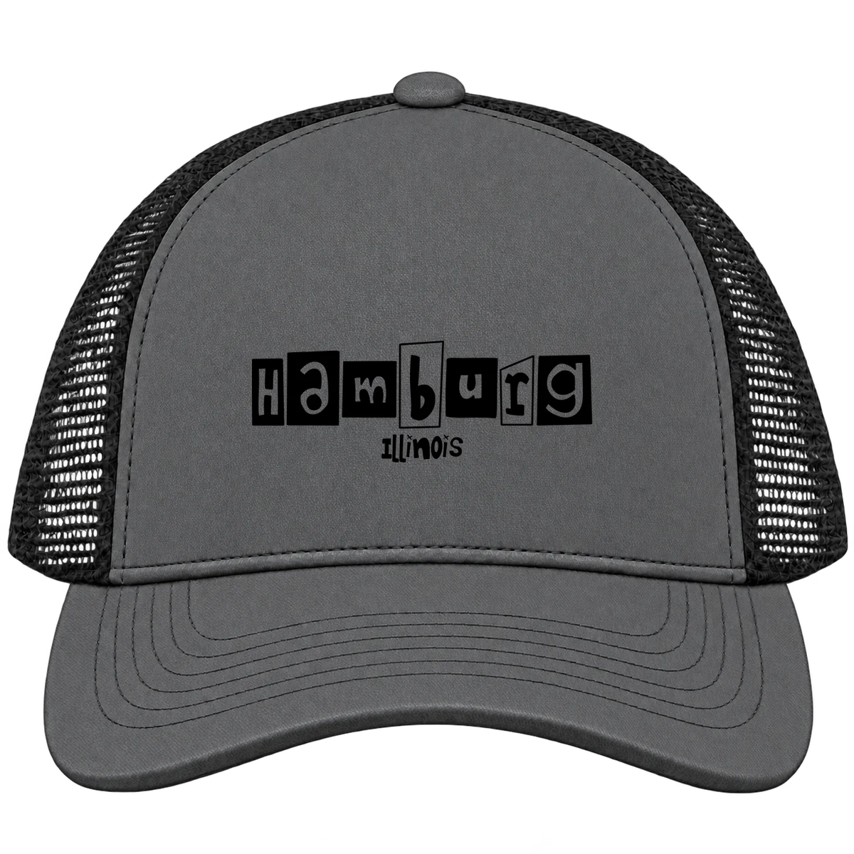 Hamburg, Illinois Hometown Trucker Cap