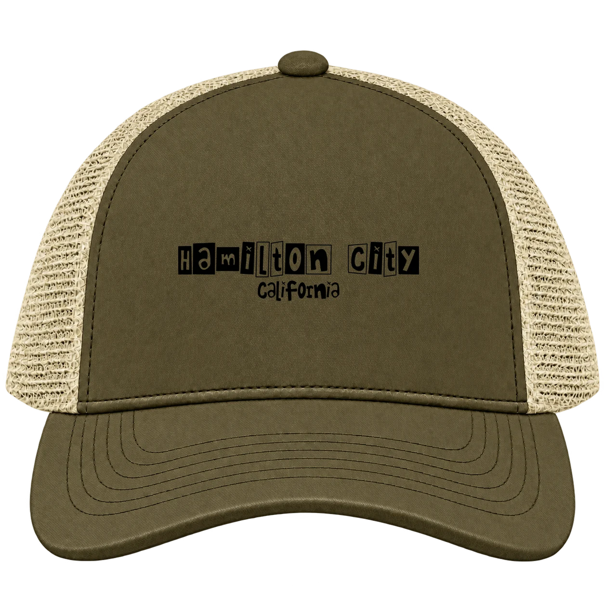 Hamilton City, California Hometown Trucker Cap