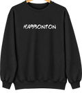 Hammonton, New Jersey Hometown Crewneck — Black