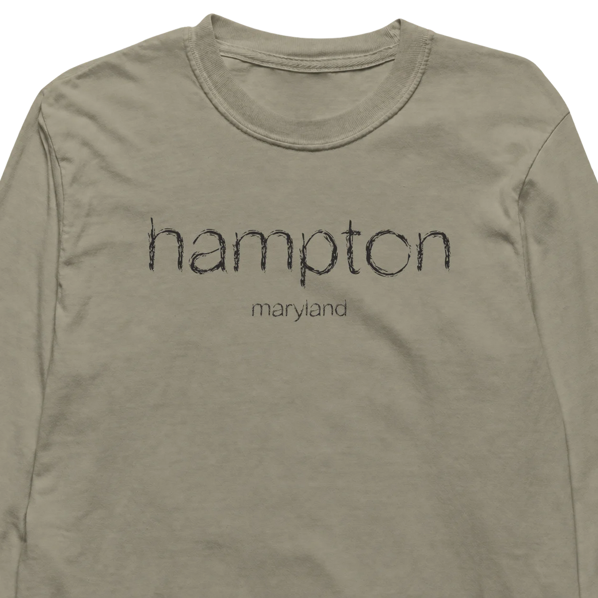 Hampton, Maryland Hometown Long-Sleeve