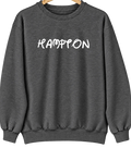 Hampton, Nebraska Hometown Crewneck — Dark Heather