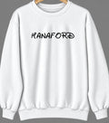 Hanaford, Illinois Hometown Crewneck — White