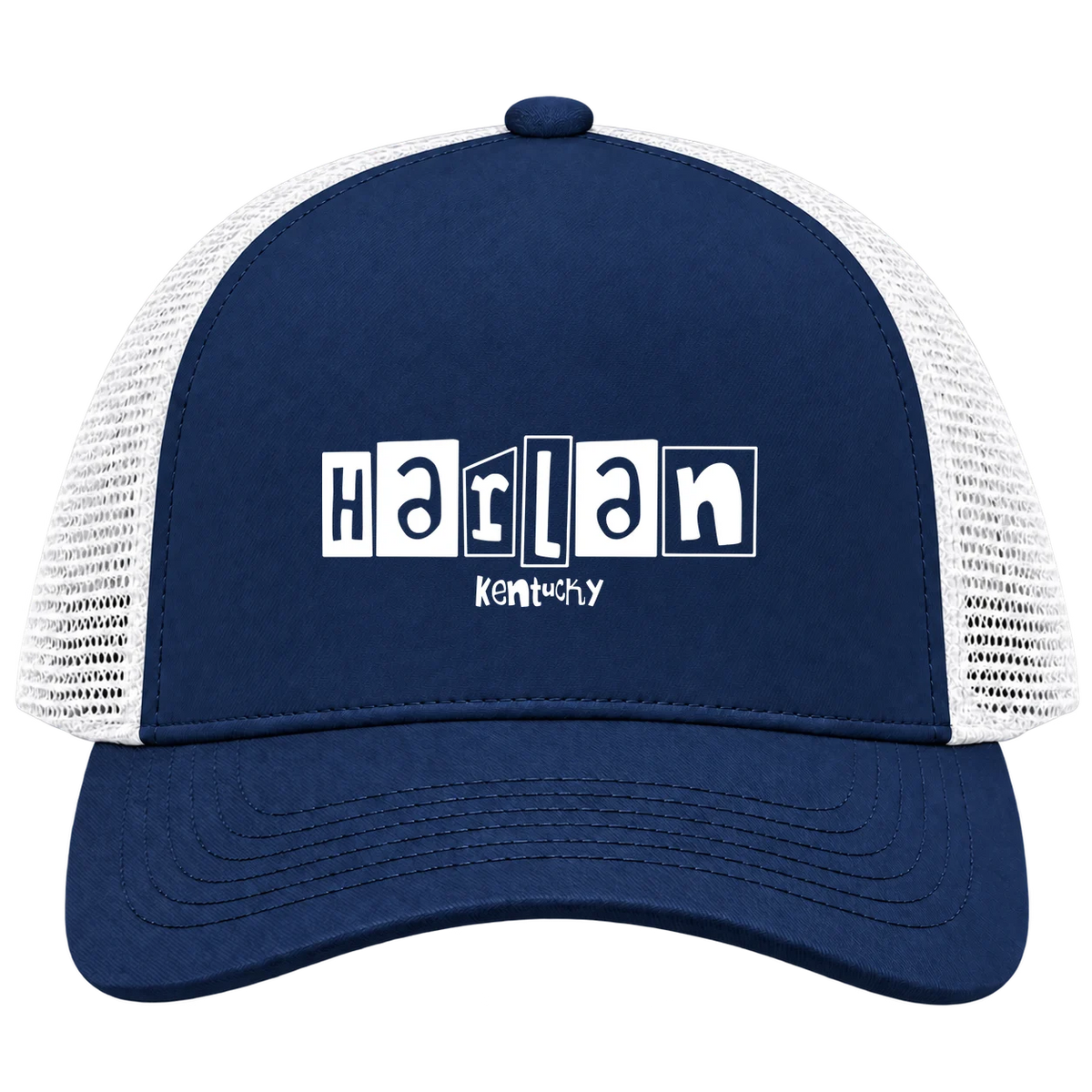 Harlan, Kentucky Hometown Trucker Cap