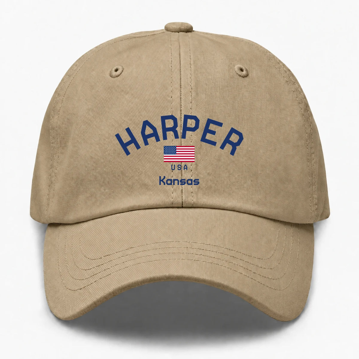 Harper, Kansas Hometown Dad Hat