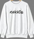 Harris, Missouri Hometown Crewneck — White