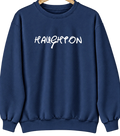 Haughton, Louisiana Hometown Crewneck — Navy