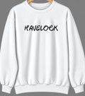 Havelock, North Carolina Hometown Crewneck — White