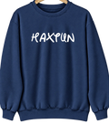 Haxtun, Colorado Hometown Crewneck — Navy