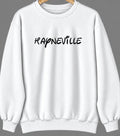 Hayneville, Alabama Hometown Crewneck — White