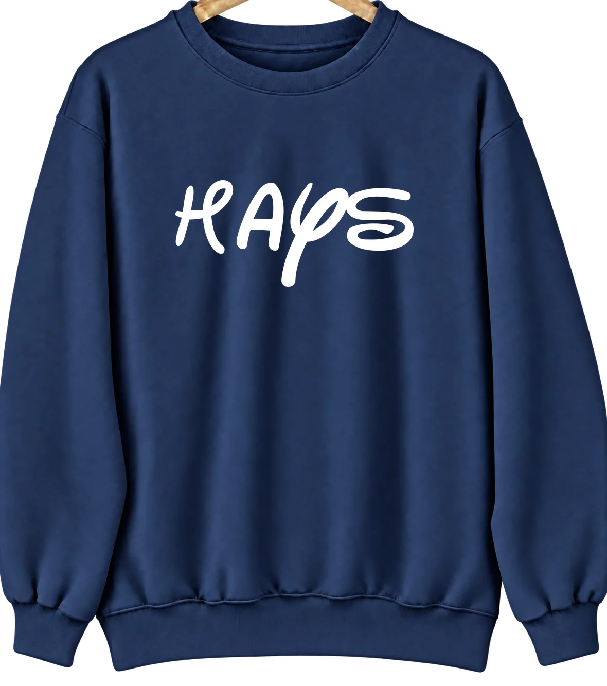 Hays, Kansas Hometown Crewneck — Navy