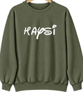 Haysi, Virginia Hometown Crewneck — Military Green
