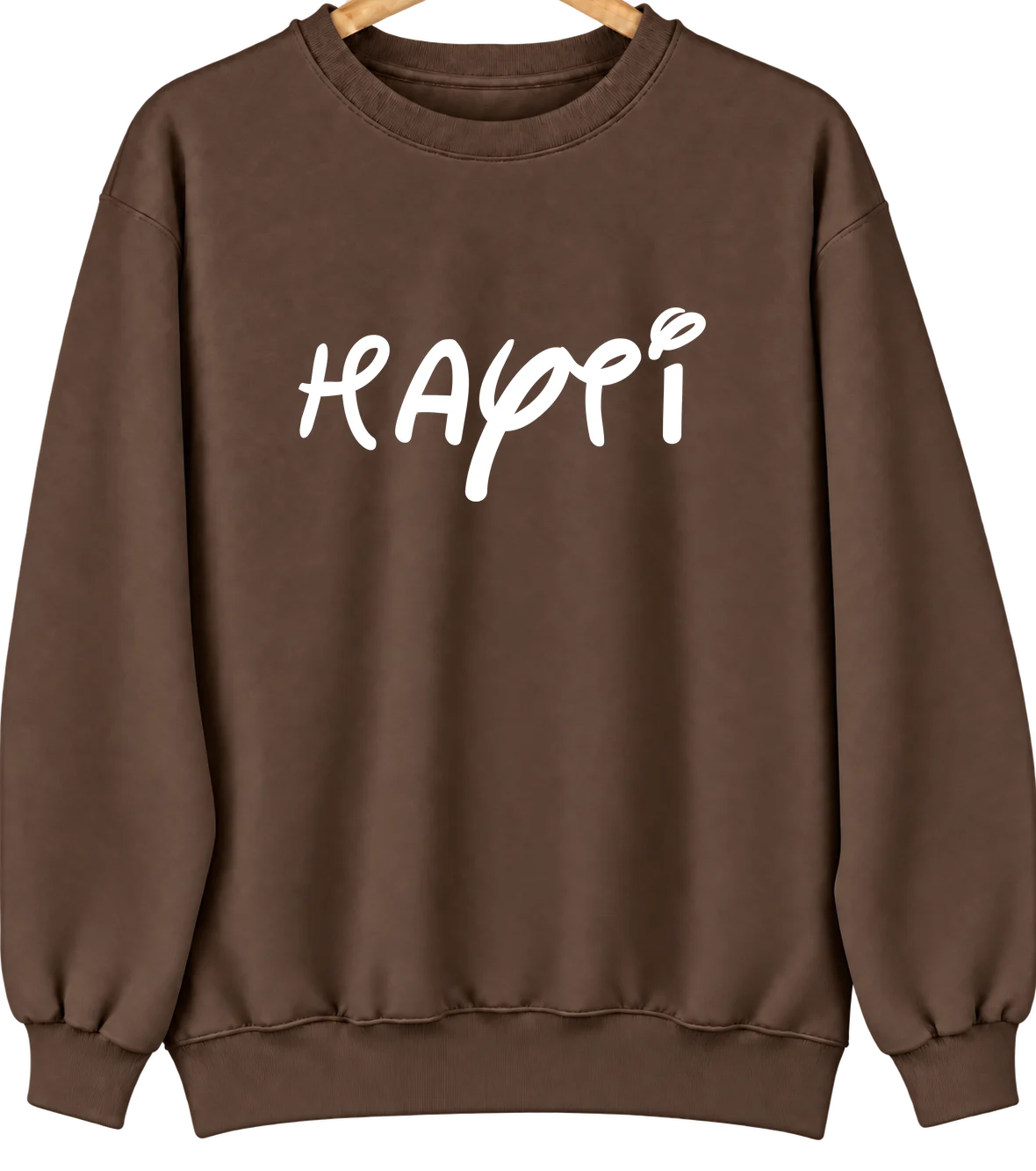 Hayti, Missouri Hometown Crewneck — Brown