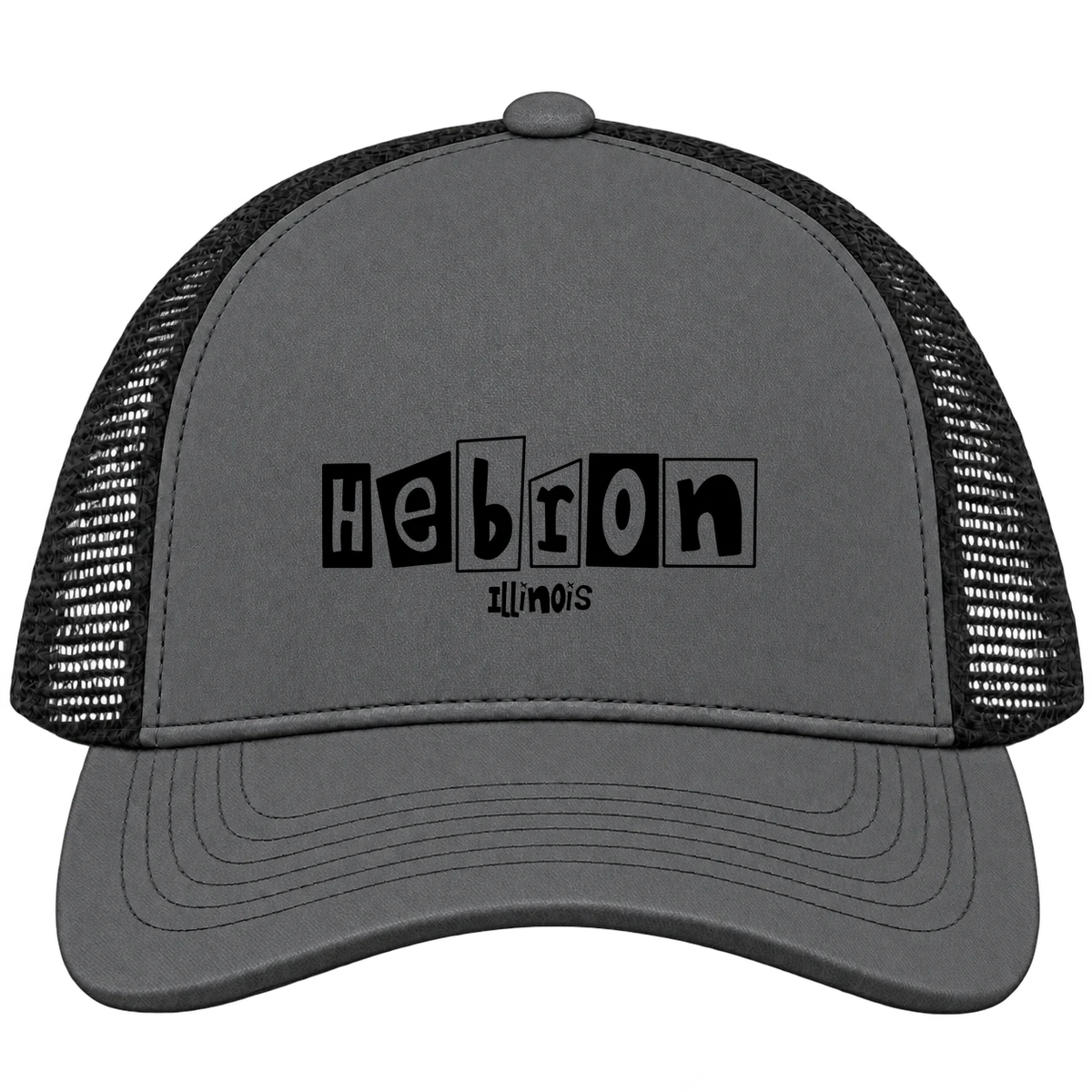 Hebron, Illinois Hometown Trucker Cap