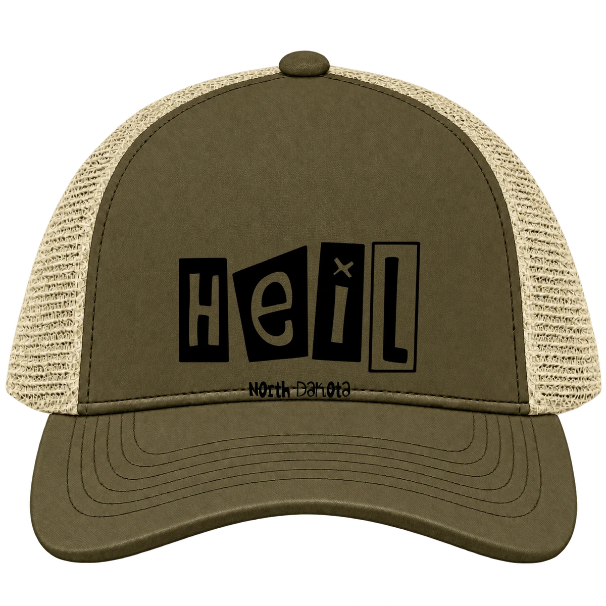 Heil, North Dakota Hometown Trucker Cap