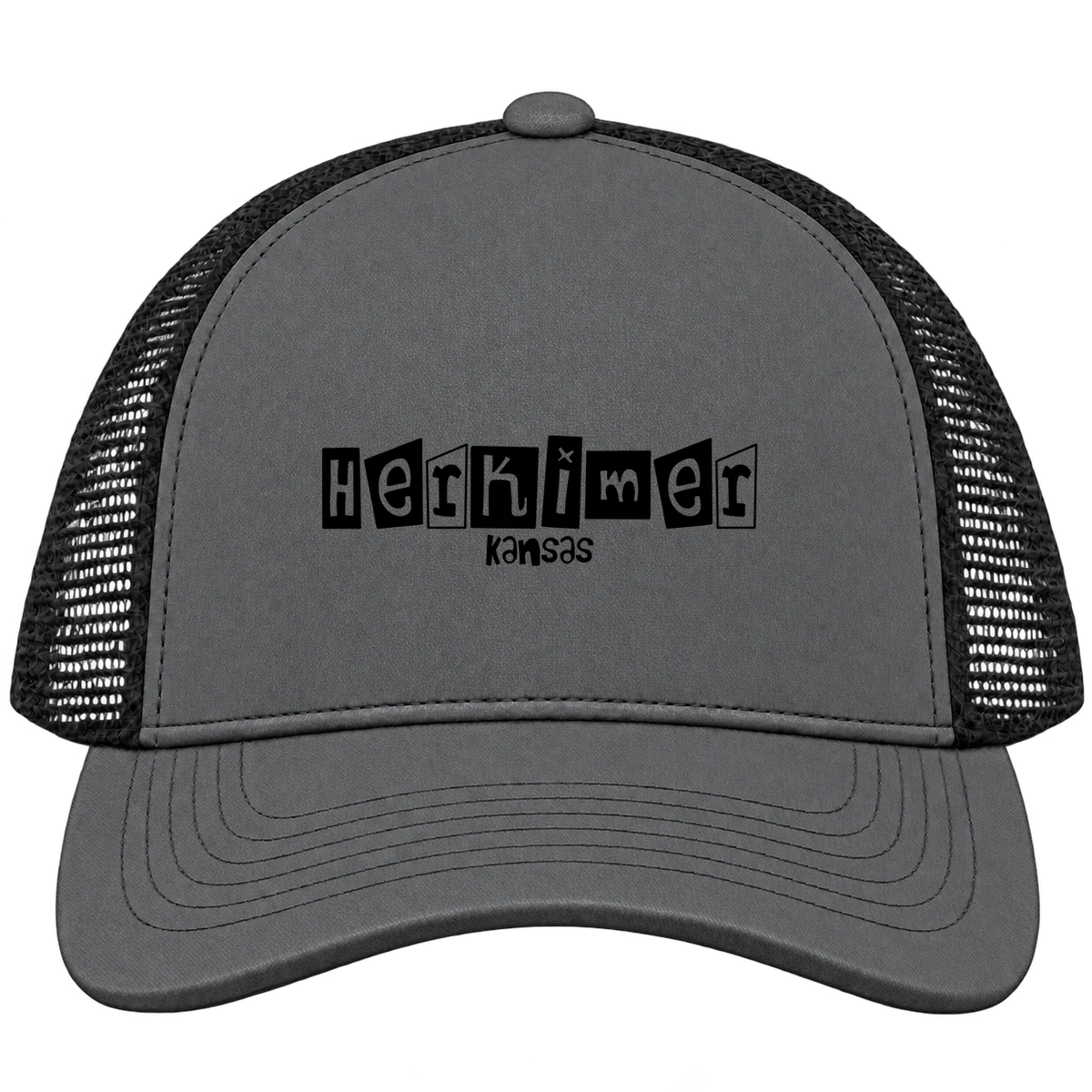 Herkimer, Kansas Hometown Trucker Cap