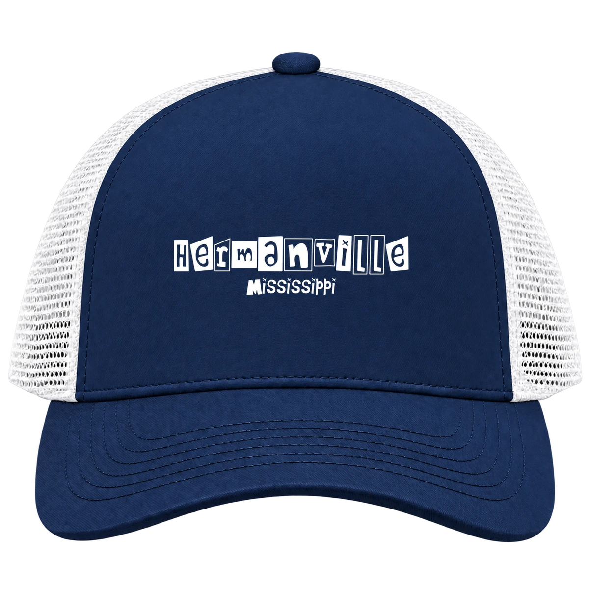 Hermanville, Mississippi Hometown Trucker Cap