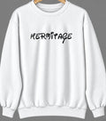 Hermitage, Missouri Hometown Crewneck — White