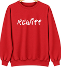 Hewitt, New Jersey Hometown Crewneck — Red