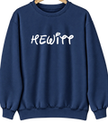 Hewitt, Texas Hometown Crewneck — Navy