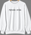 Highland Acres, Delaware Hometown Crewneck — White