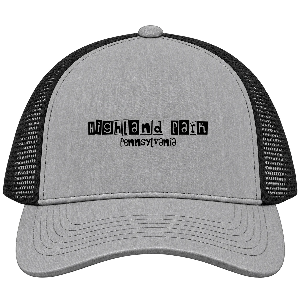 Highland Park, Pennsylvania Hometown Trucker Cap