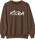 Hilda, South Carolina Hometown Crewneck — Brown