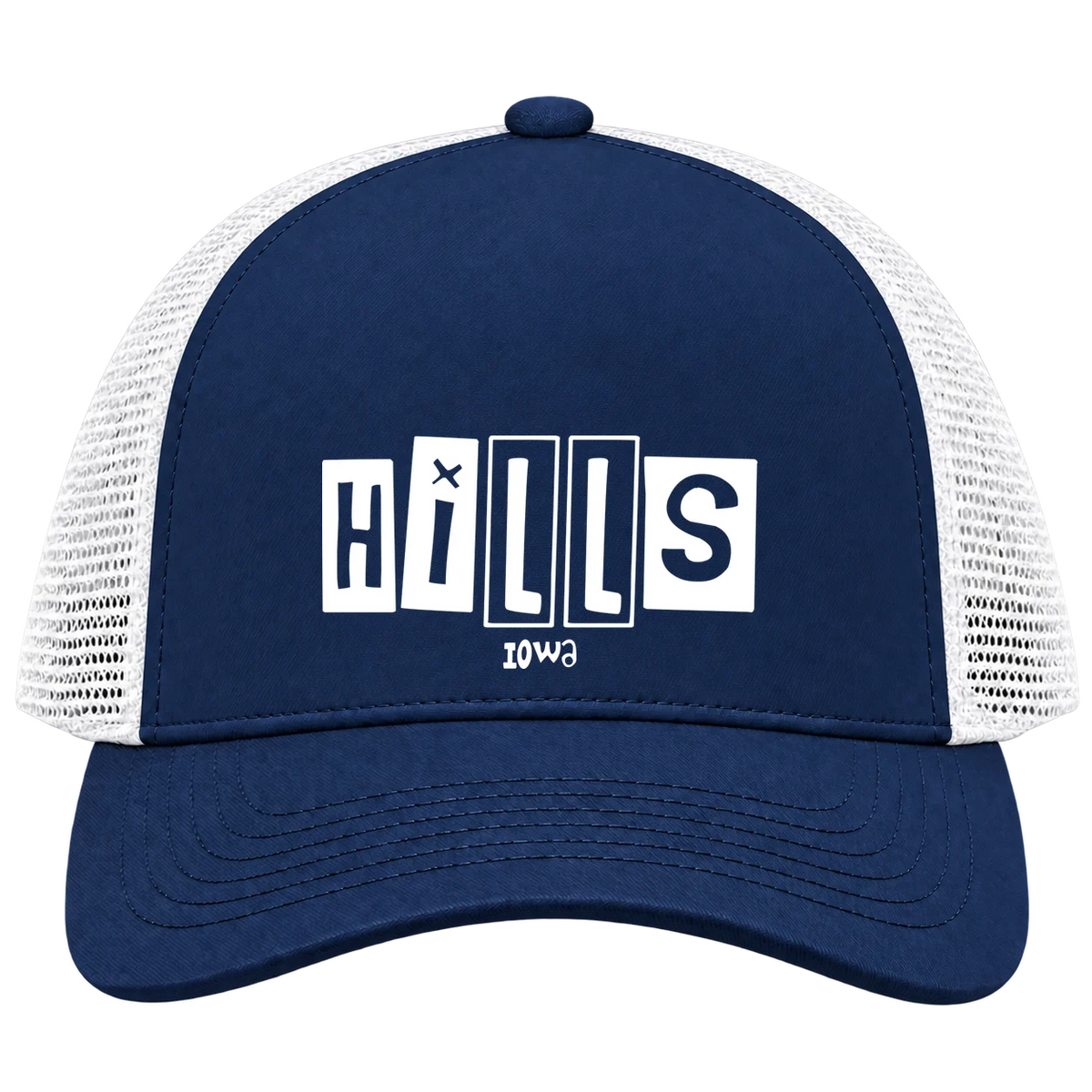 Hills, Iowa Hometown Trucker Cap
