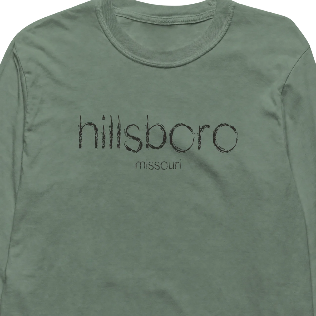 Hillsboro, Missouri Hometown Long-Sleeve