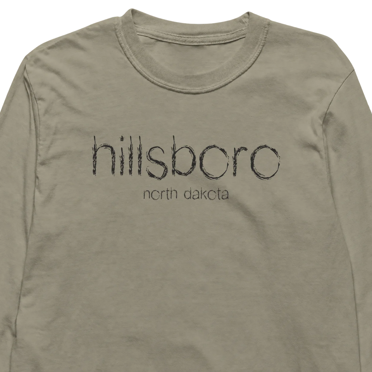 Hillsboro, North Dakota Hometown Long-Sleeve