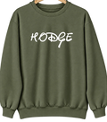 Hodge, Louisiana Hometown Crewneck — Military Green