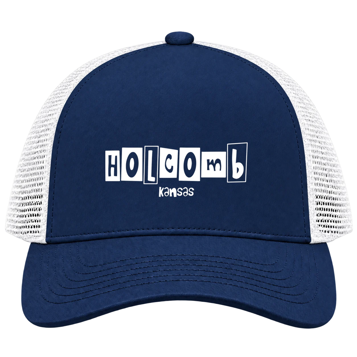 Holcomb, Kansas Hometown Trucker Cap